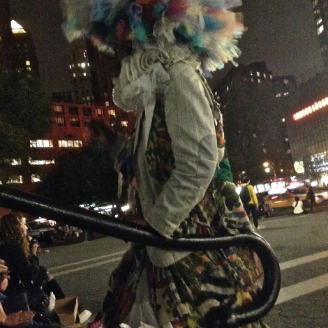 The Colourful-man, Union Square, NYC 2014